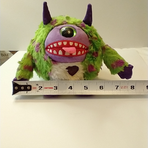 TY Beanie 2014 Trouble Monstaz stuffed animal - Picture 8 of 10